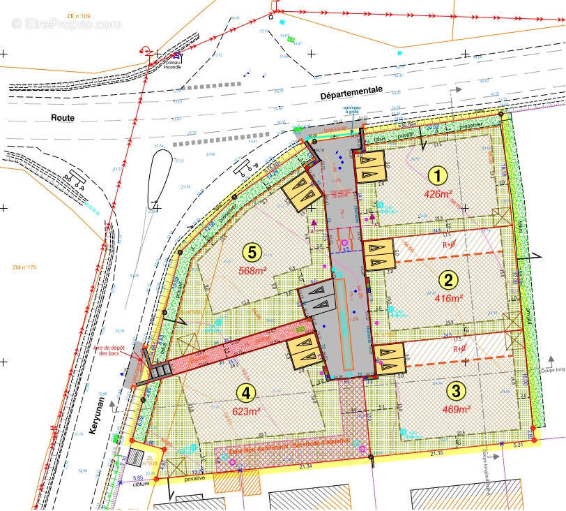 Terrain à PLOUGONVELIN