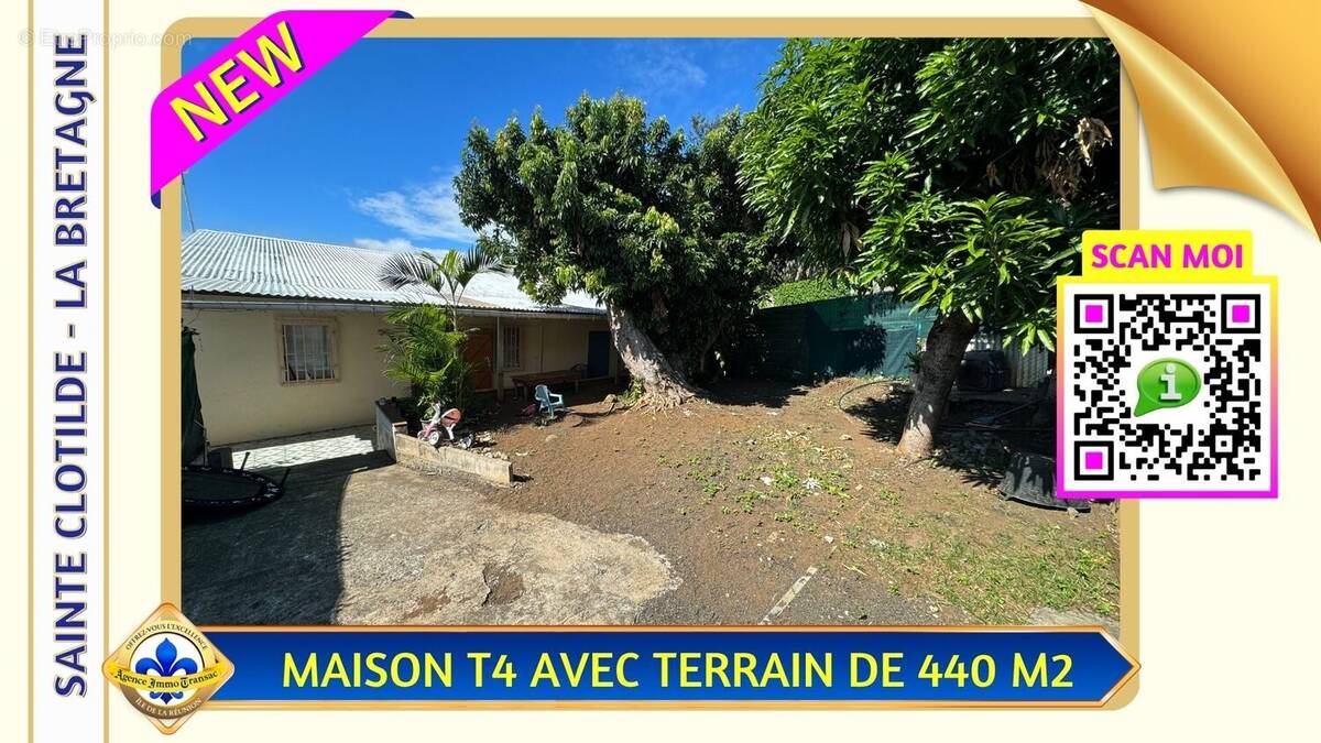 Maison à SAINT-DENIS