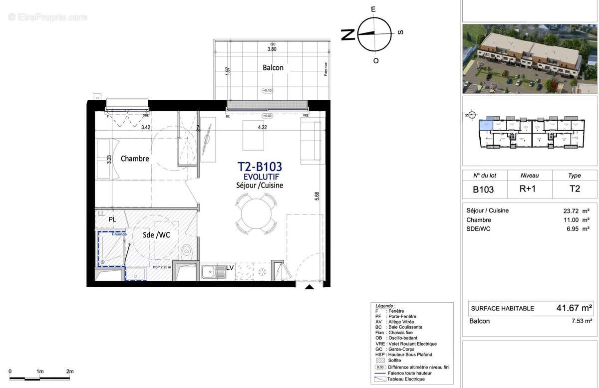 Appartement à GRAND-CHAMP