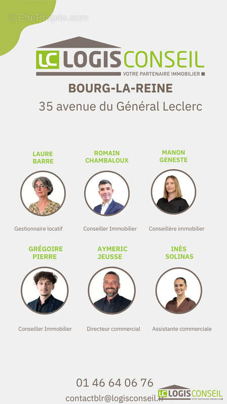 Appartement à LE PLESSIS-ROBINSON