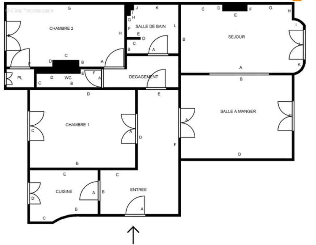 Appartement à PARIS-16E