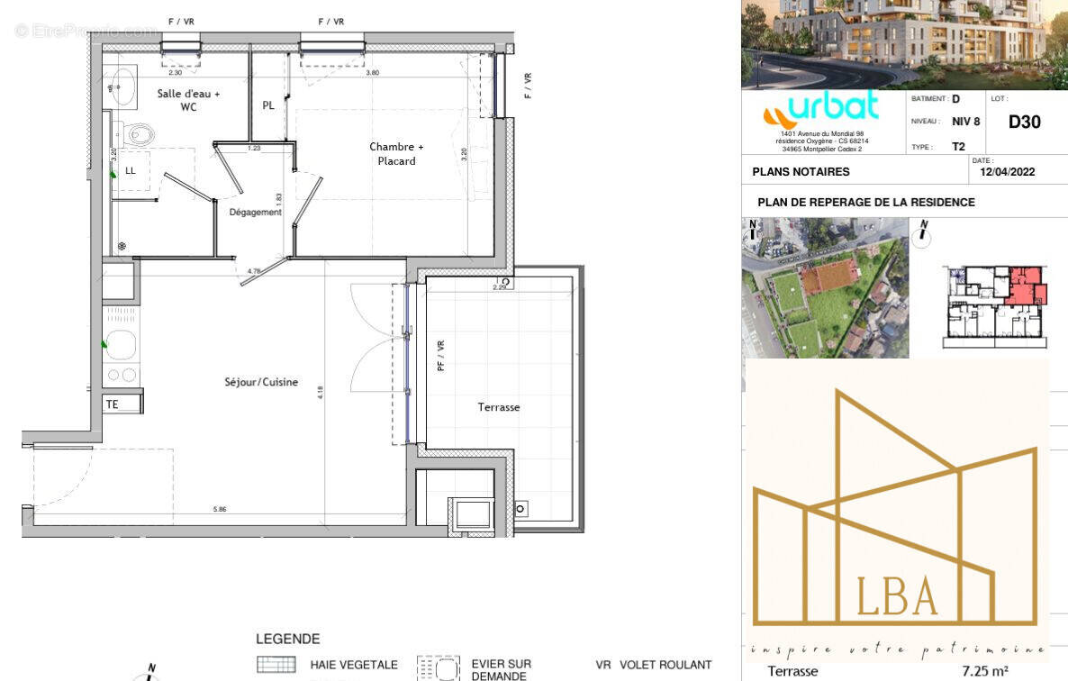 Appartement à MARSEILLE-12E