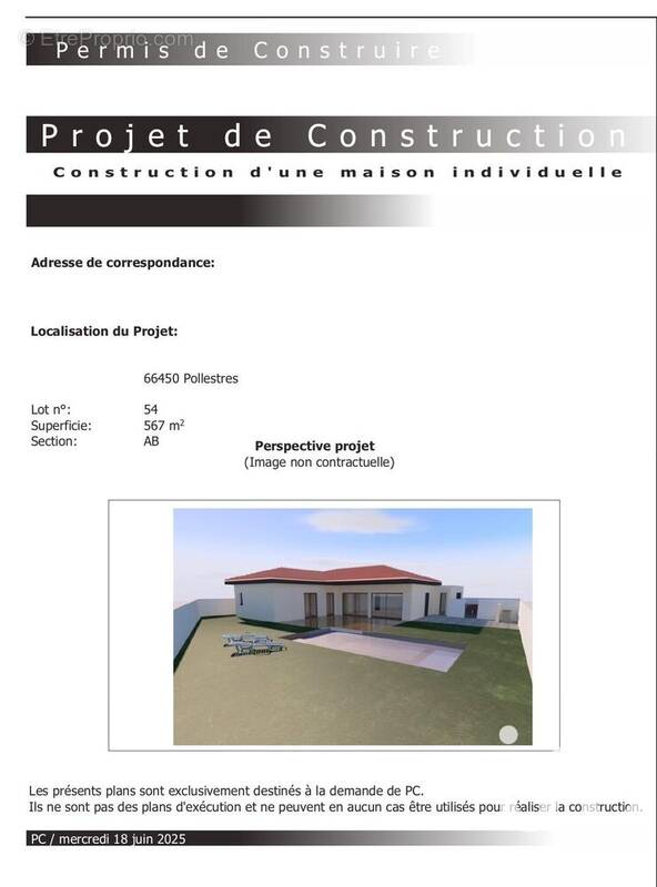 Photo 1 - Terrain à POLLESTRES