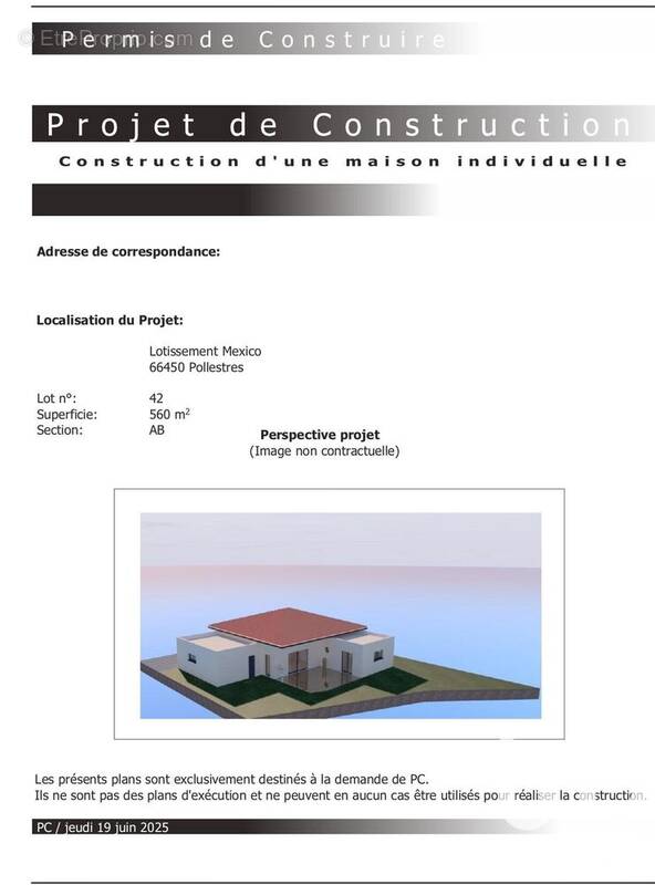 Photo 1 - Terrain à POLLESTRES