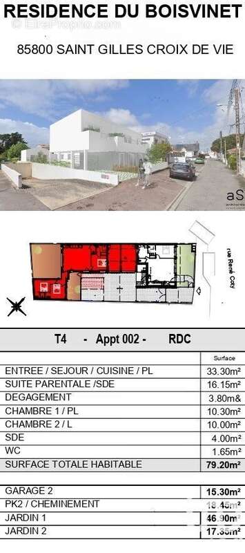 Photo 2 - Appartement à SAINT-GILLES-CROIX-DE-VIE