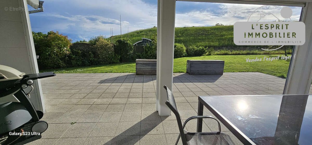 terrasse vue - Maison à SARREGUEMINES