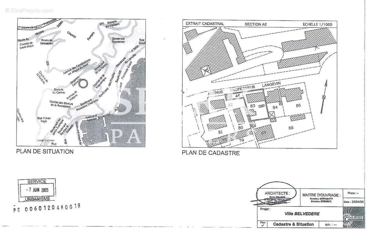 Maison à BEAUSOLEIL