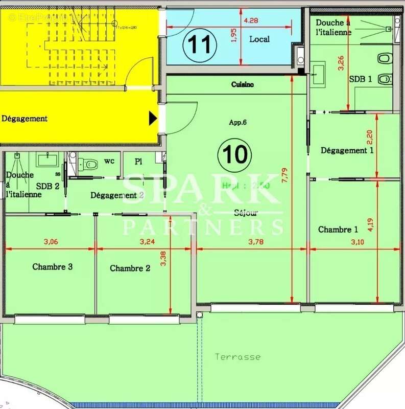 Appartement à ROQUEBRUNE-CAP-MARTIN