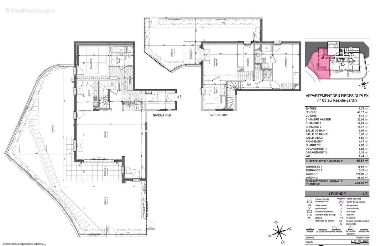 Appartement à BEAUSOLEIL