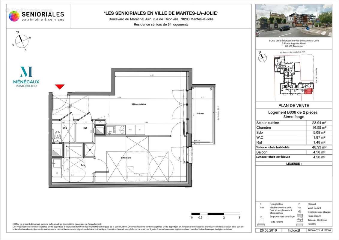 Appartement à MANTES-LA-JOLIE