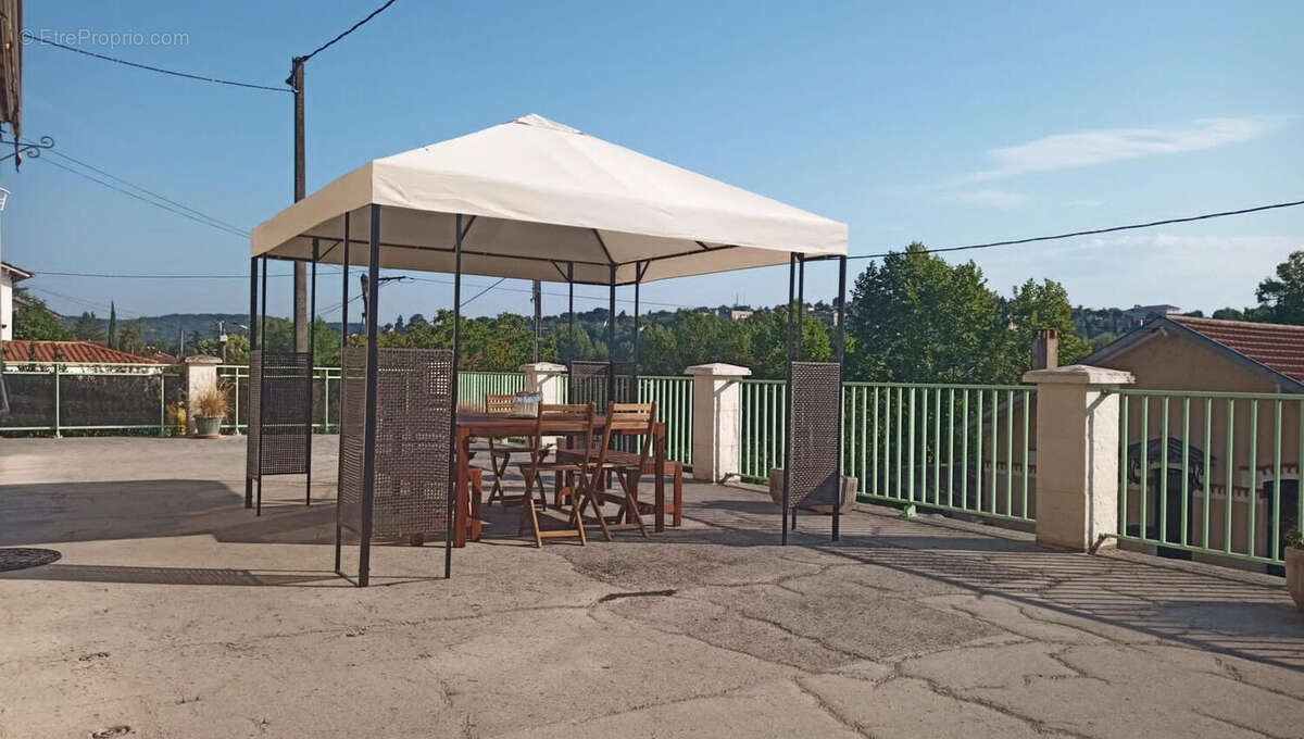 Terrasse - Appartement à CAHORS