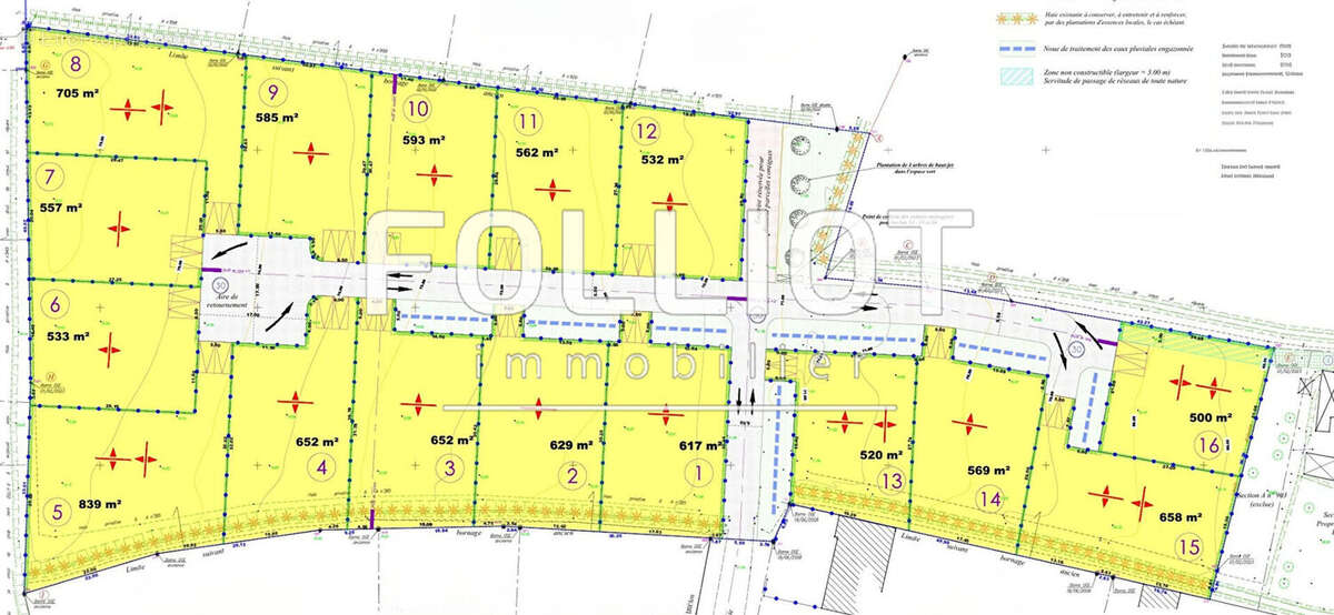 Terrain à LA HAYE-D&#039;ECTOT