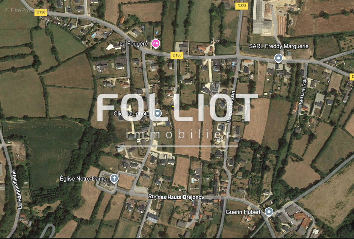 Terrain à LA HAYE-D&#039;ECTOT