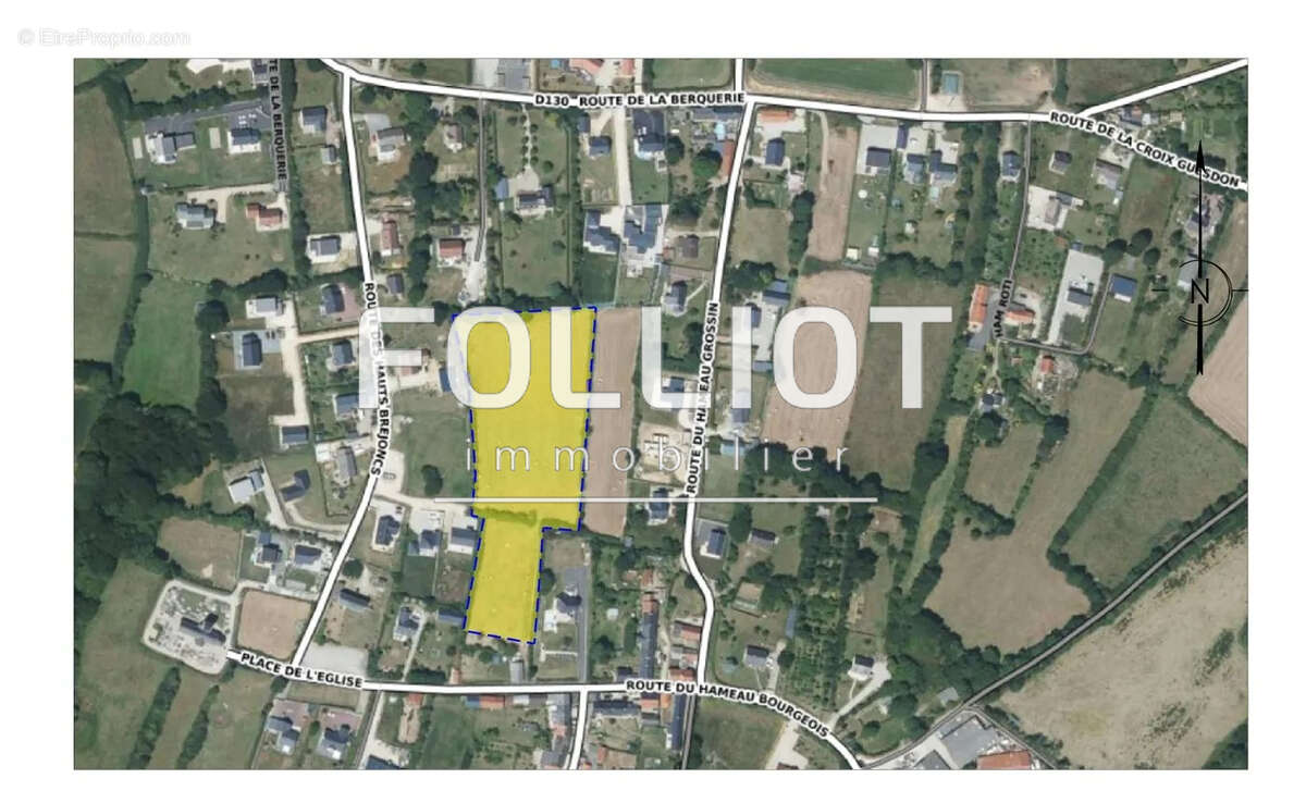 Terrain à LA HAYE-D&#039;ECTOT