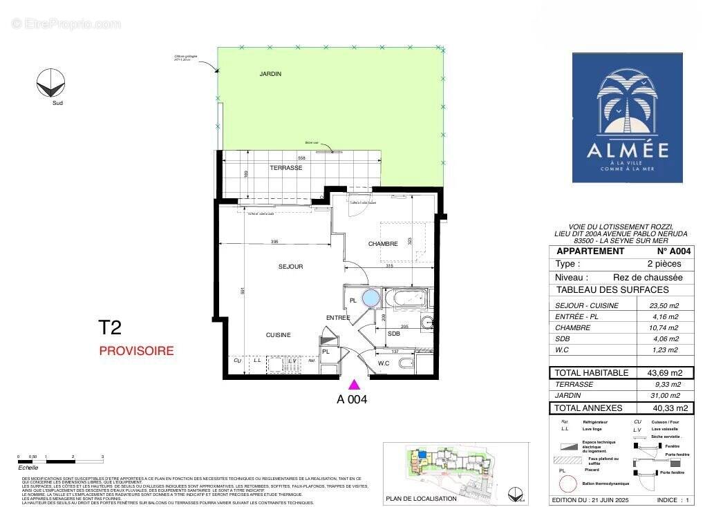 Appartement à LA SEYNE-SUR-MER