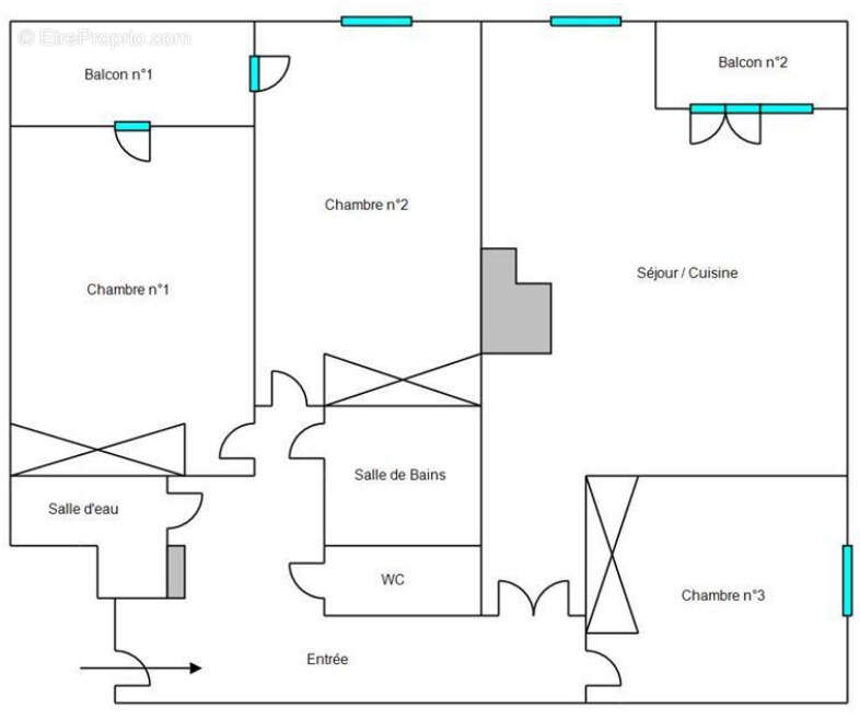 Appartement à NIMES