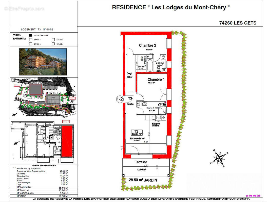 Appartement à LES GETS