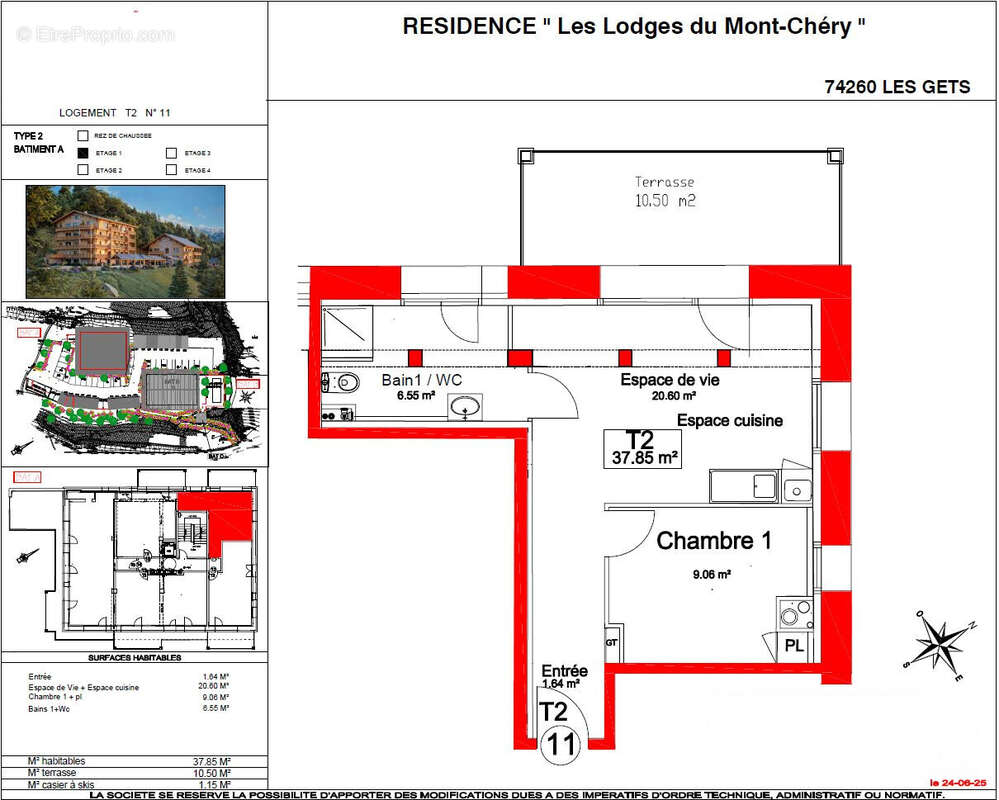 Appartement à LES GETS
