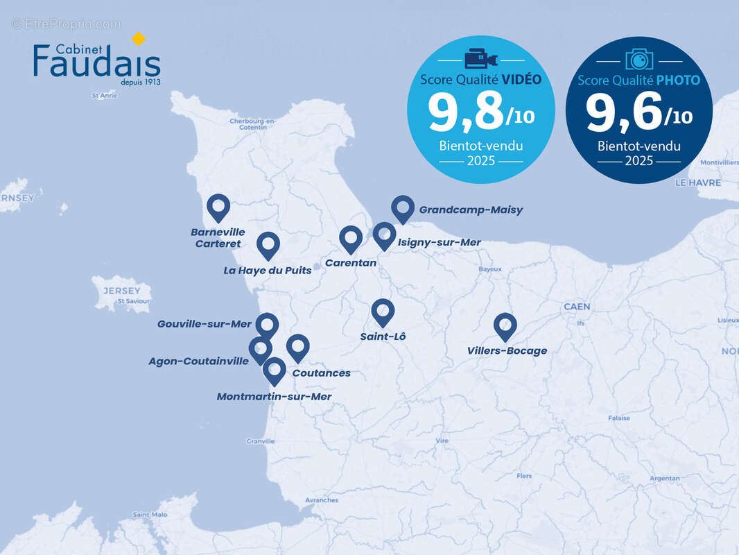 Maison à GRANDCAMP-MAISY