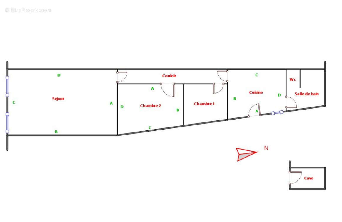 Appartement à TREVOUX