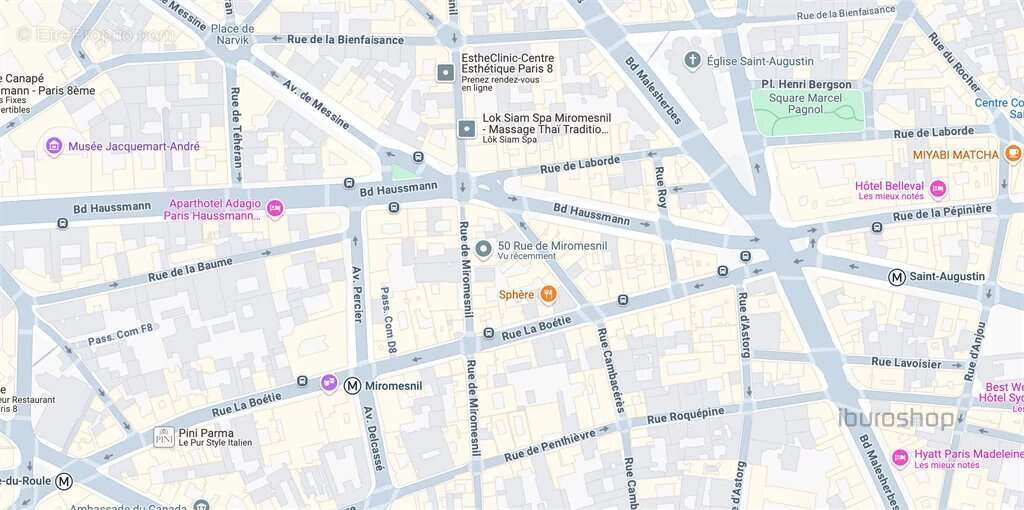 Commerce à PARIS-8E