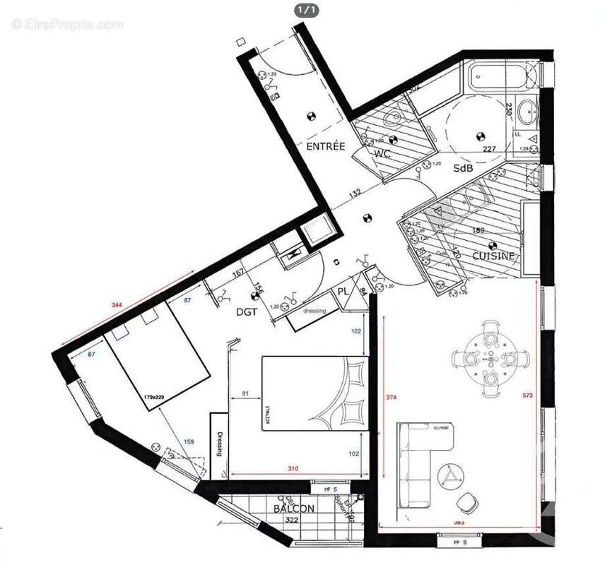 Appartement à ASNIERES-SUR-SEINE