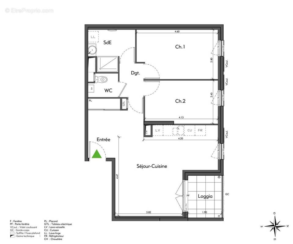 Appartement à VILLEFRANCHE-SUR-SAONE