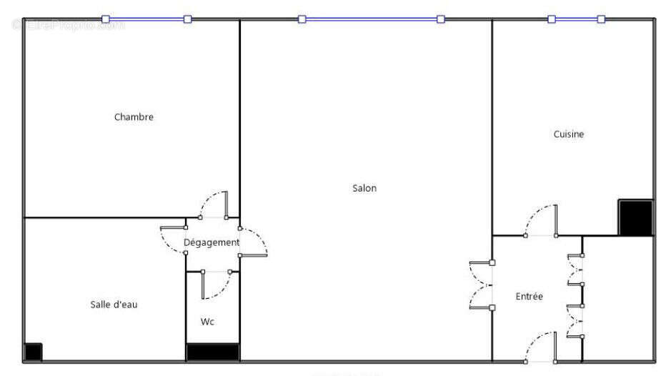 Appartement à GENNEVILLIERS