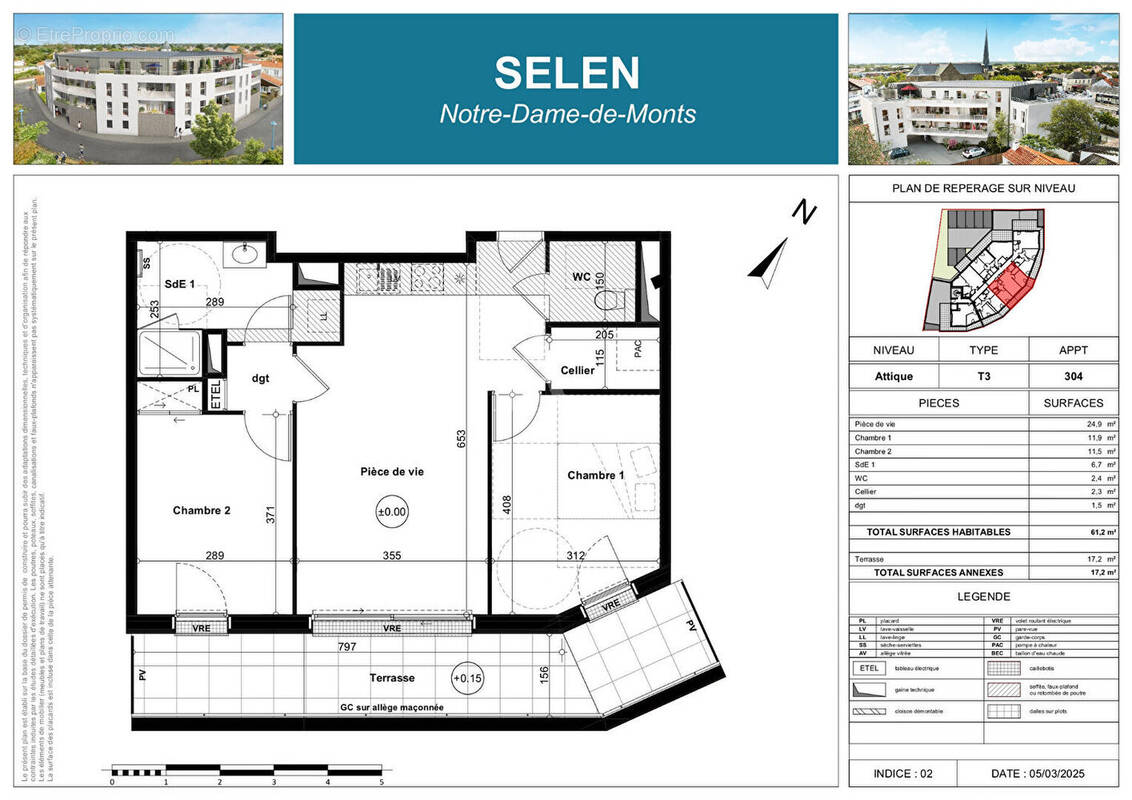 Appartement à NOTRE-DAME-DE-MONTS