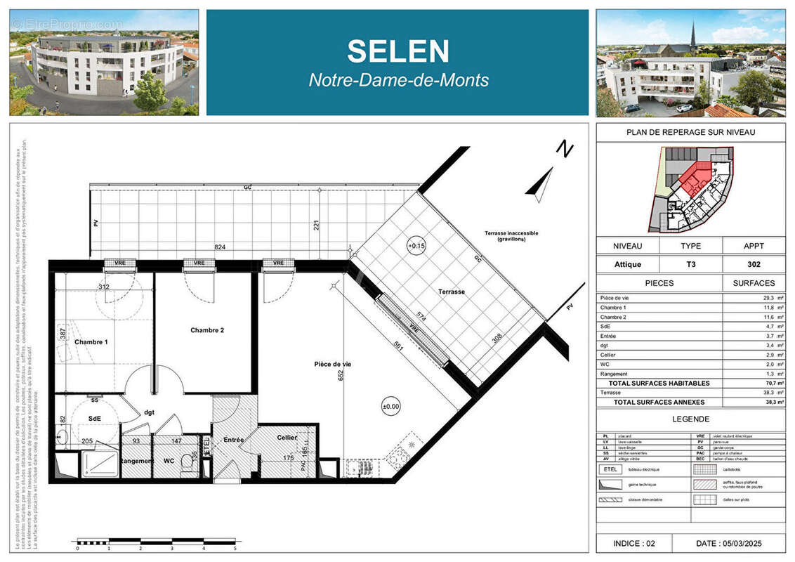 Appartement à NOTRE-DAME-DE-MONTS