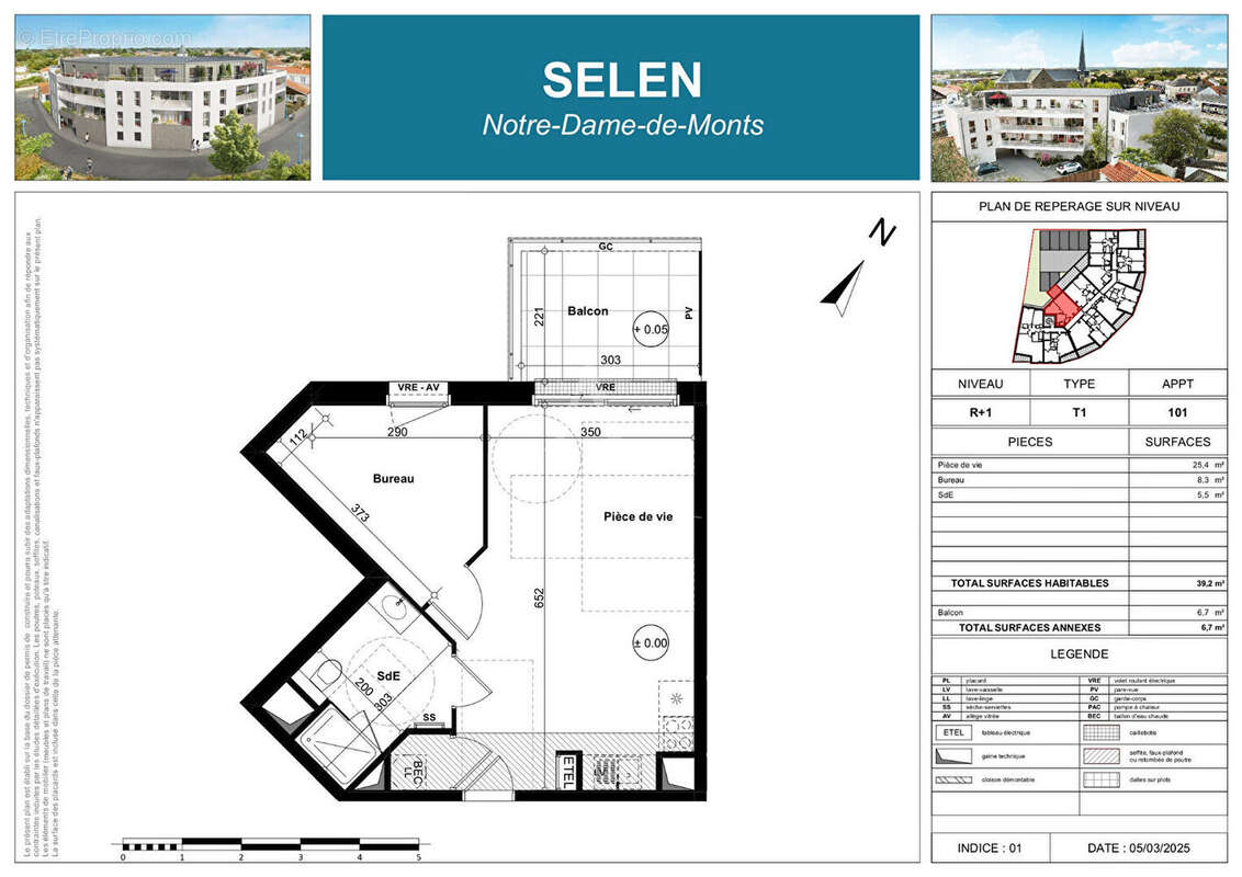 Appartement à NOTRE-DAME-DE-MONTS