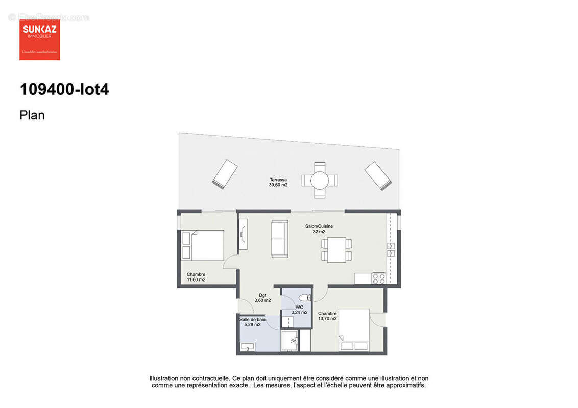 Appartement à SAINT-PIERRE