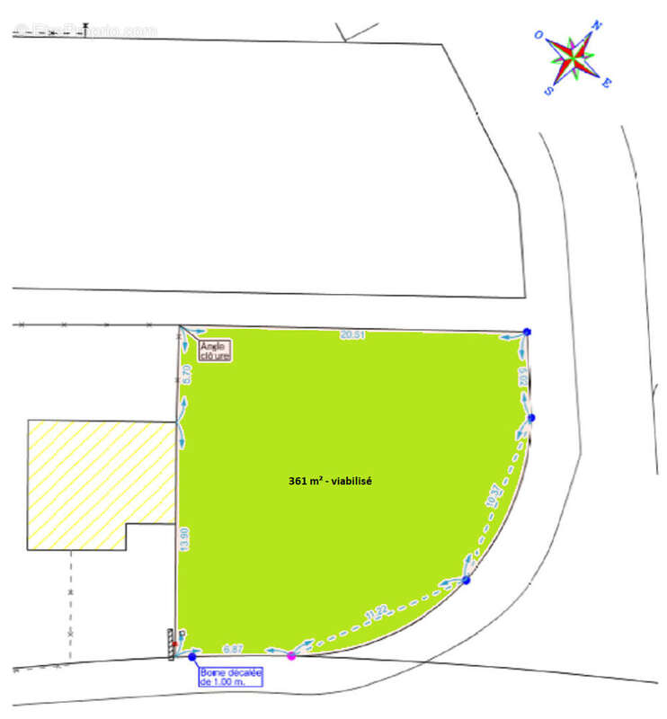 Terrain à SAINT-MOLF