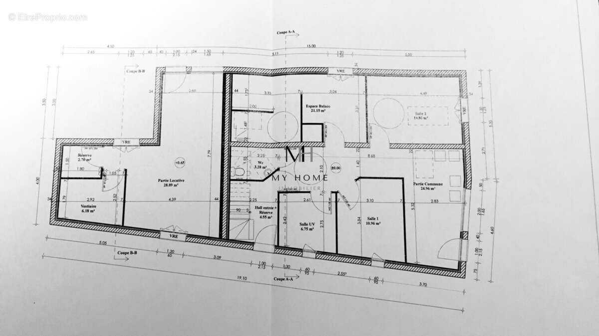 plan local commercial - Commerce à ARCONNAY