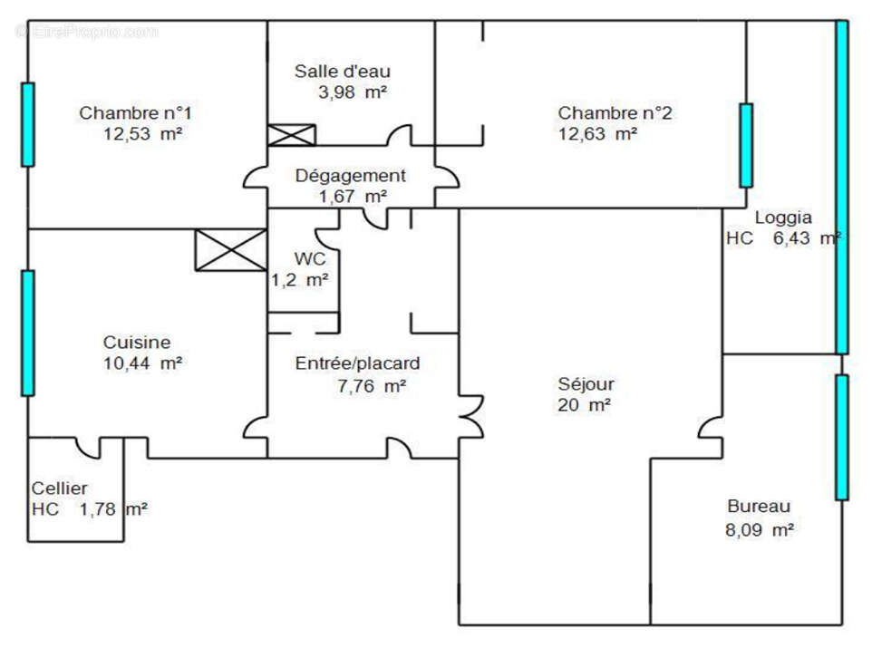 Appartement à BOIS-D'ARCY