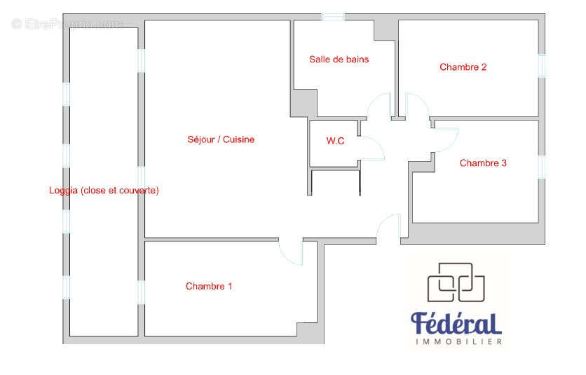 Appartement à BISCHHEIM