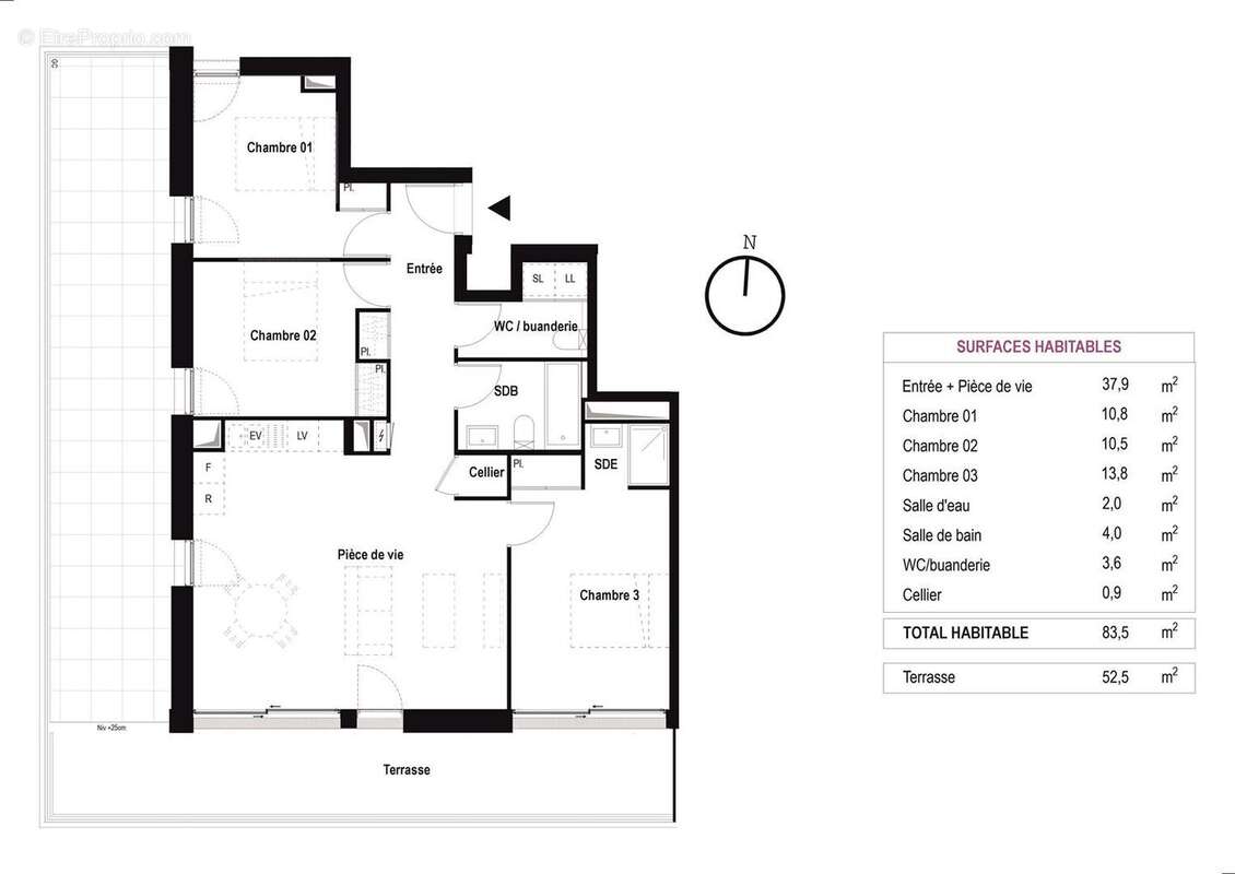 Appartement à BORDEAUX