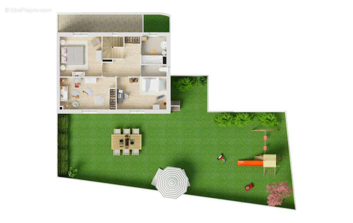 Maison à YVRE-L&#039;EVEQUE