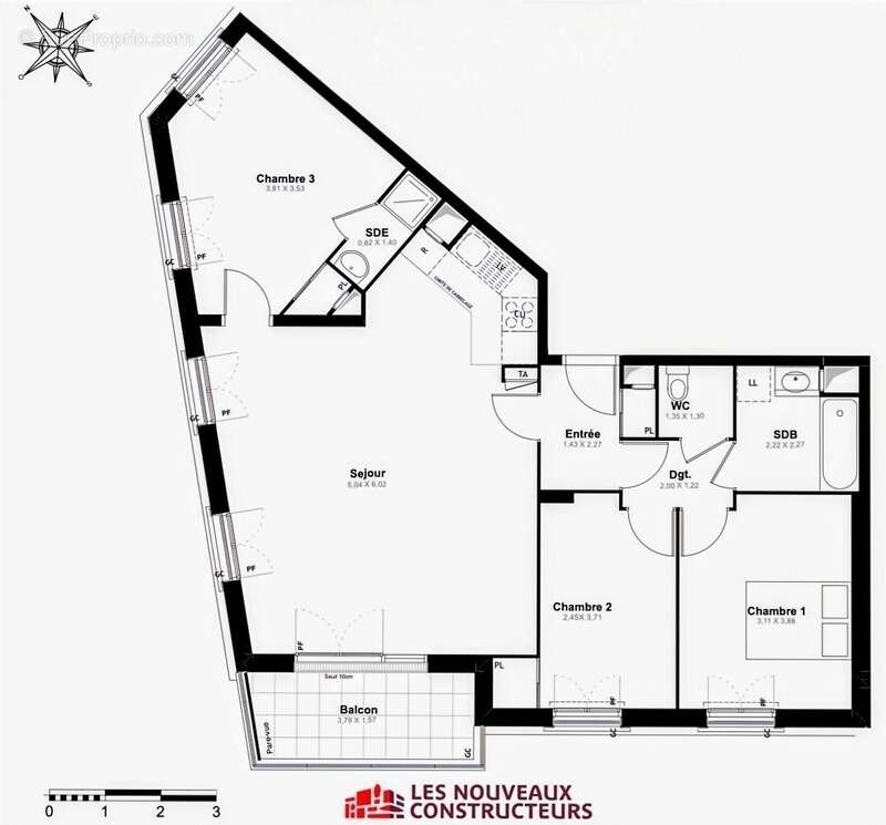 Appartement à SAINT-CYR-L'ECOLE