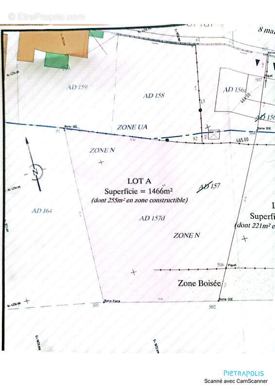 Terrain à CHATONNAY