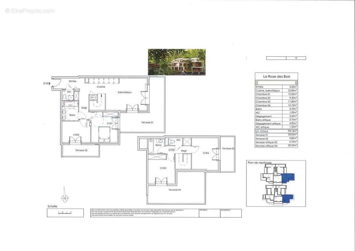 Appartement à LA ROQUETTE-SUR-SIAGNE