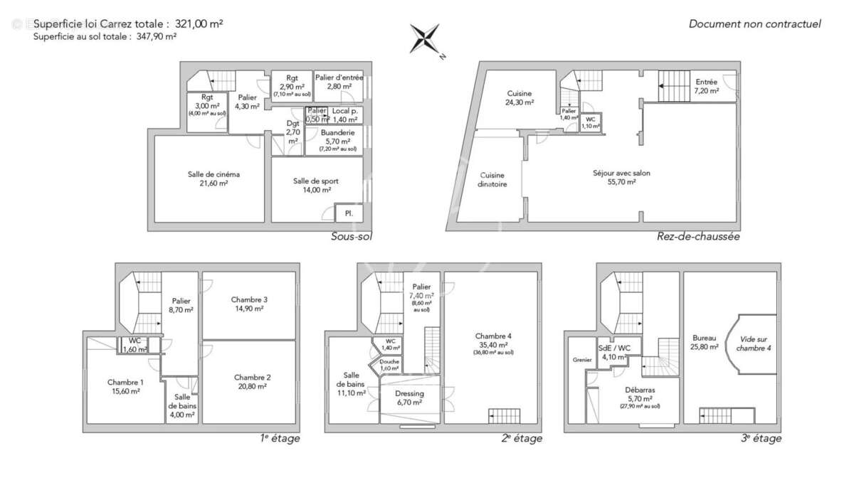 Appartement à PARIS-17E