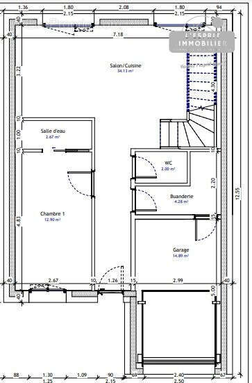 idée de plan - Terrain à SARREINSMING