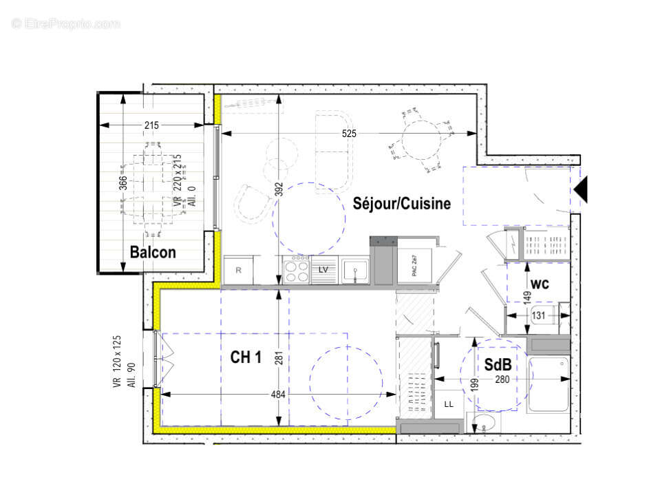 Appartement à ANTHY-SUR-LEMAN