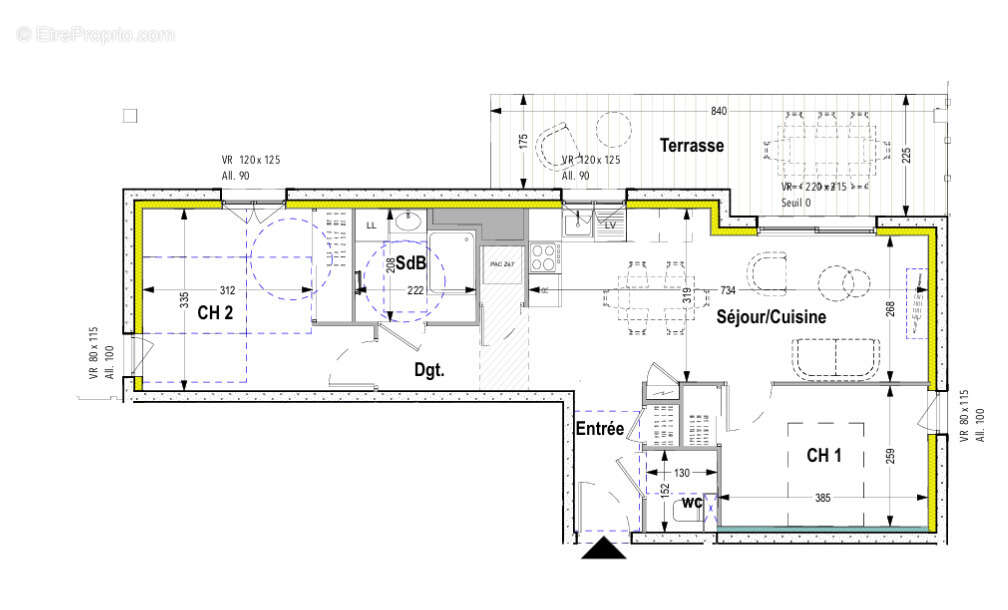 Appartement à ANTHY-SUR-LEMAN