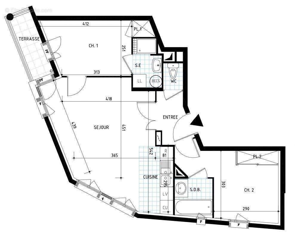 Appartement à SAINT-DENIS