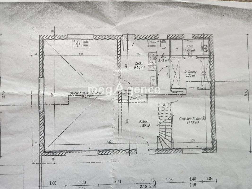 Maison à CUBZAC-LES-PONTS