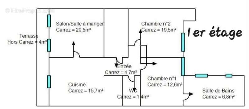 Appartement à CONTREXEVILLE