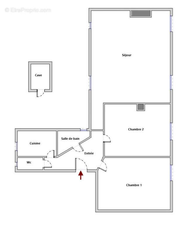 Appartement à COURBEVOIE