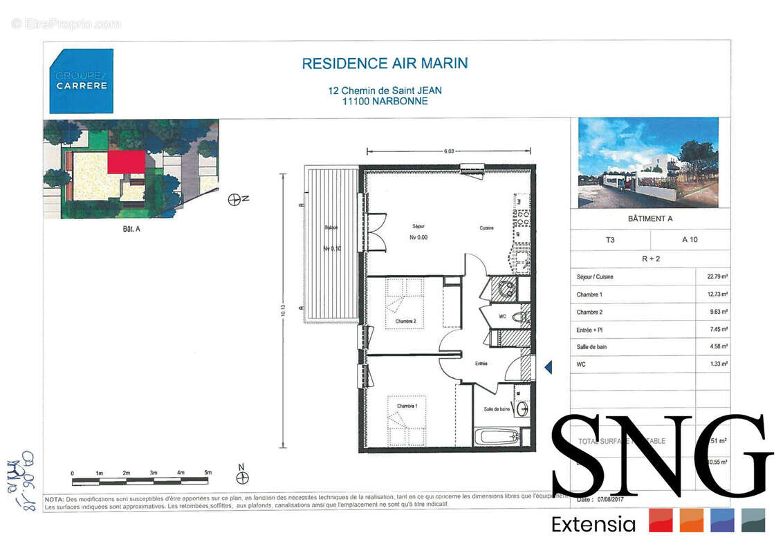 Appartement à NARBONNE